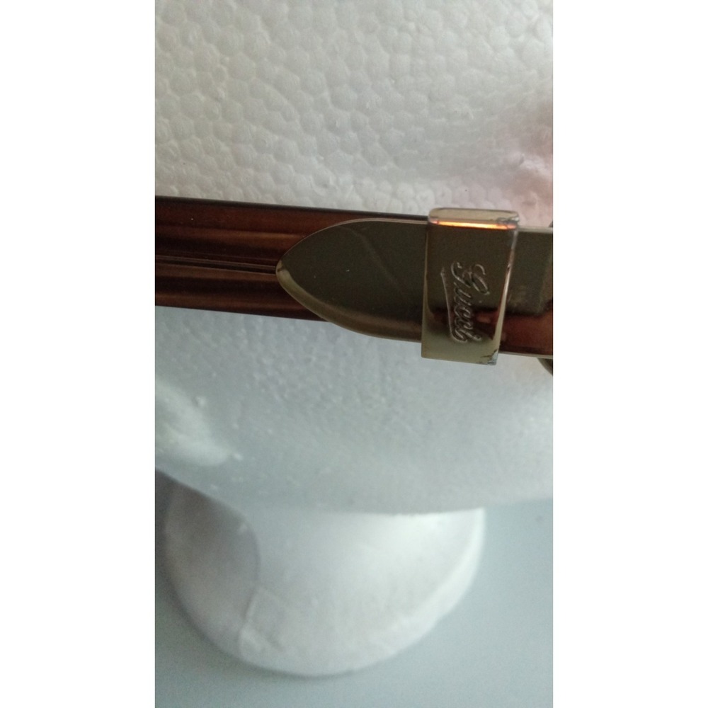Gucci Sunglasses Brown Oval Frames Designer Eyewear Fashion Shades - Picture 12 of 16
